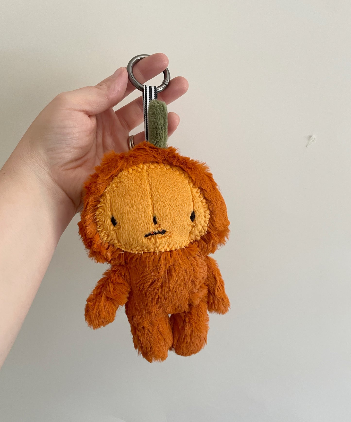 Bag Charm, Pumpkin #2